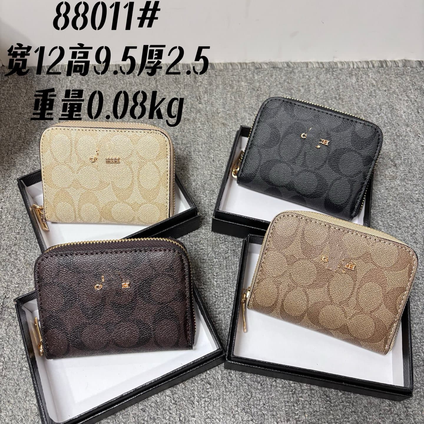 Women's Long Wallet 2025 New Korean Style Zipper Clutch Bag Multi-Card Slot Large Capacity Printed Phone Bag