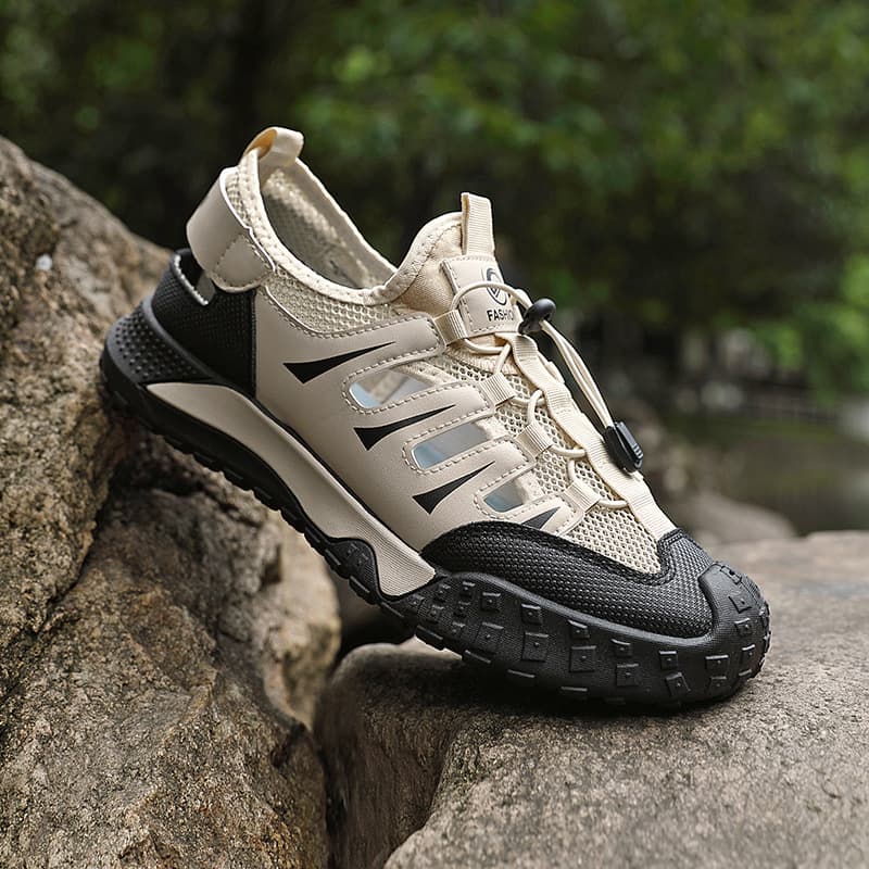 Summer Men's Sandals Breathable Cool Hole Sports Casual Outdoor Fishing Beach Wading Creek Shoes