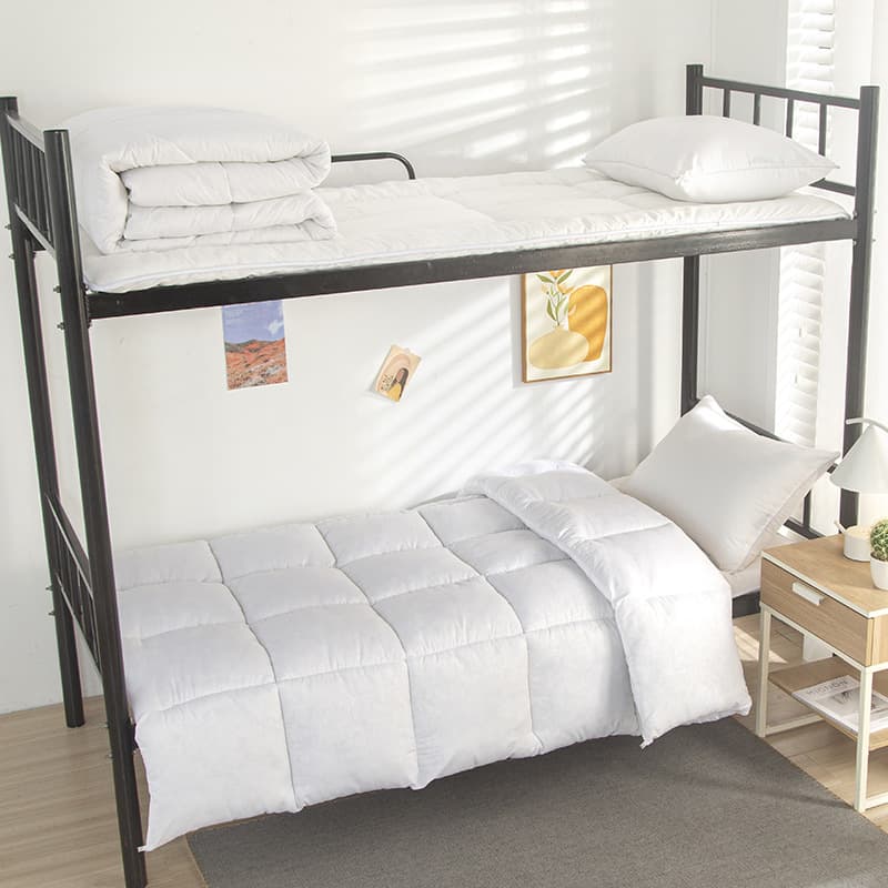 New Student Dormitory Feather-Silk Floss Quilt, Mattress Pad, Bunk Bed Mattress, Single Bed Pad