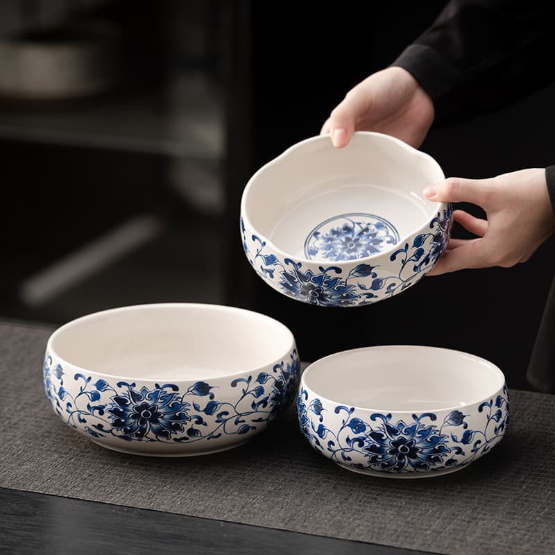 Lotus sinensis tea wash large tea wash cup wash basin tea dregs bucket kung fu accessories waste water tea dregs tank multi-purpose water cultivation basin