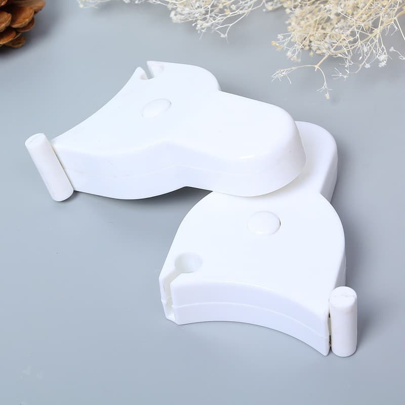 Metric/Imperial Centimeter Waist Measuring Tape, Telescopic Measuring Tape with Handle, Torch-Shaped Y-Shaped Measuring Tape, Wholesale Health Measurement Tape