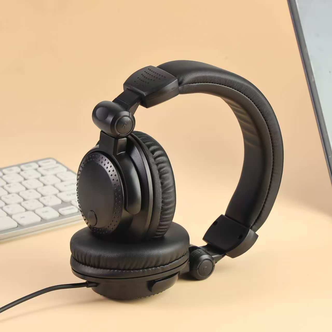 960B Monitoring Headphones, Head-Mounted Sound Card, Professional Recording, Karaoke, Computer, YY Recording Studio, Stereo High-Quality Sound