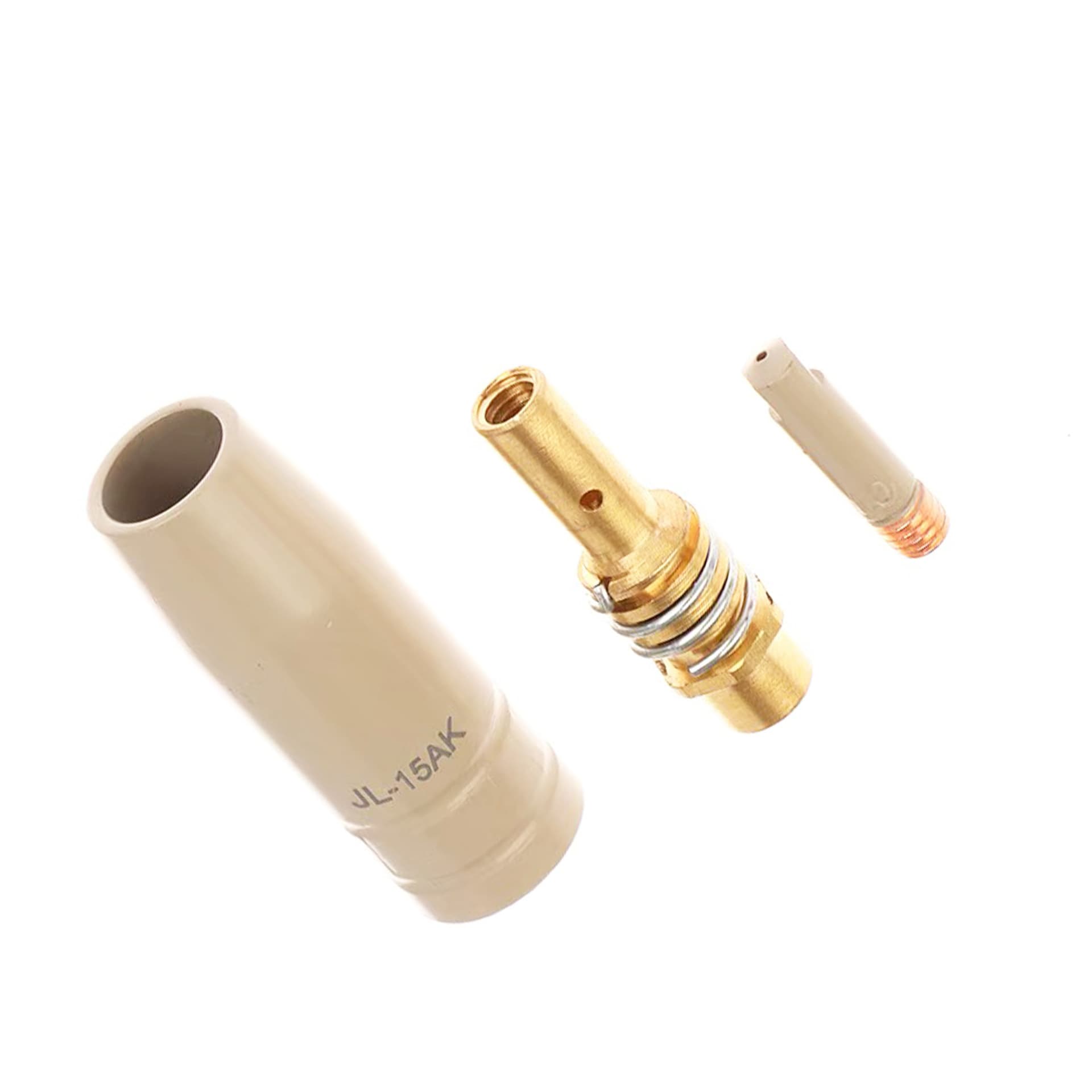 Cross-border 15AK Coated Protection Nozzle MIG/MAG Welding Torch Accessories 15AK Coated Protection Sleeve 3PCS Protection Nozzle