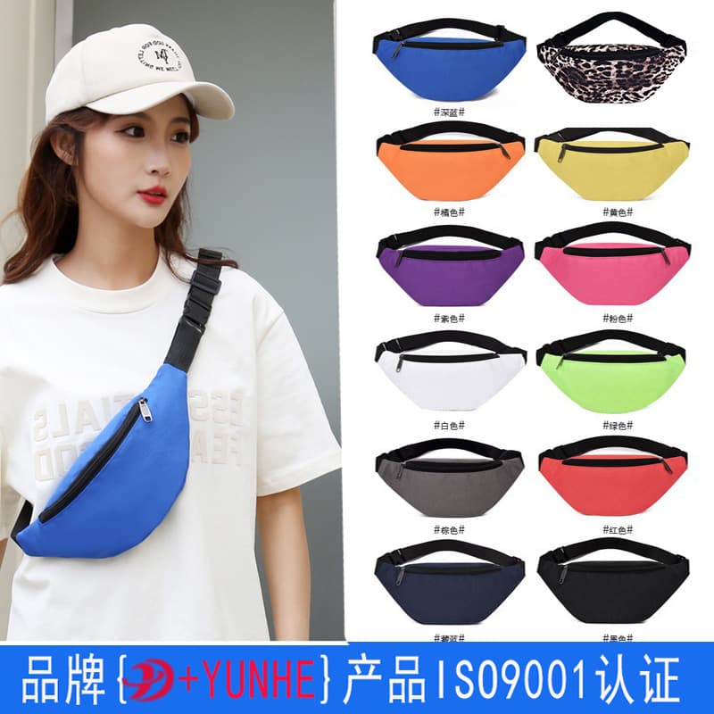 Wholesale New Oxford Waterproof Chest Bags for Outdoor Sports Running, Multi-functional Crossbody Phone Packs for Cycling