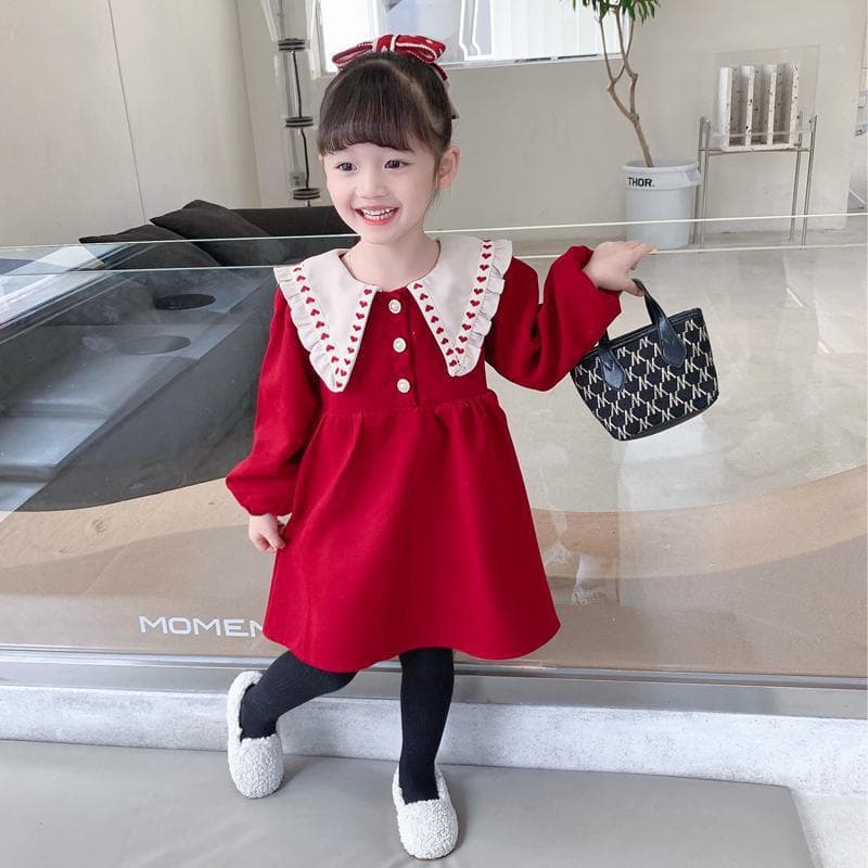 Girls Dress Spring Autumn 2024 New Fashion Princess Kids Skirt Girls Clothing Girls Dress Spring Autumn