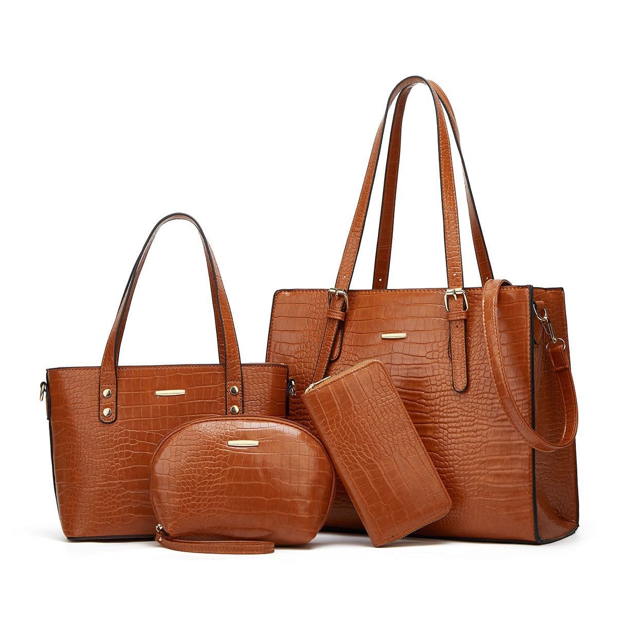 2026 New Shoulder Bag Parent-Child Set 4-Piece Set Cross-Border Trend Fashion Trendy Parent-Child Bag 4-Piece Set