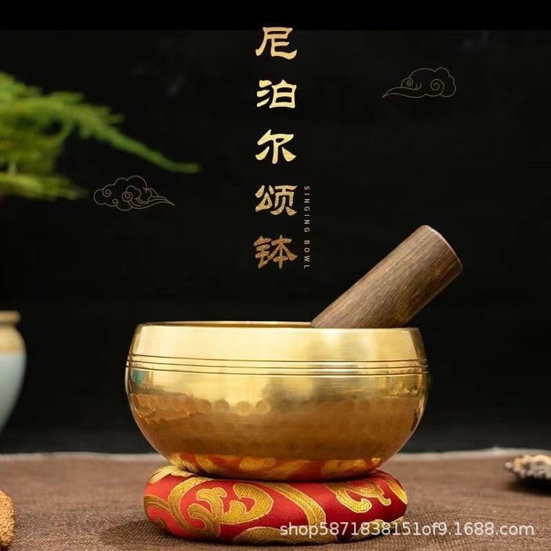 Wholesale Singing Bowls Nepal Buddhist Sound Bowl Tibetan Copper Bowl Healing Meditation Chanting Bowl