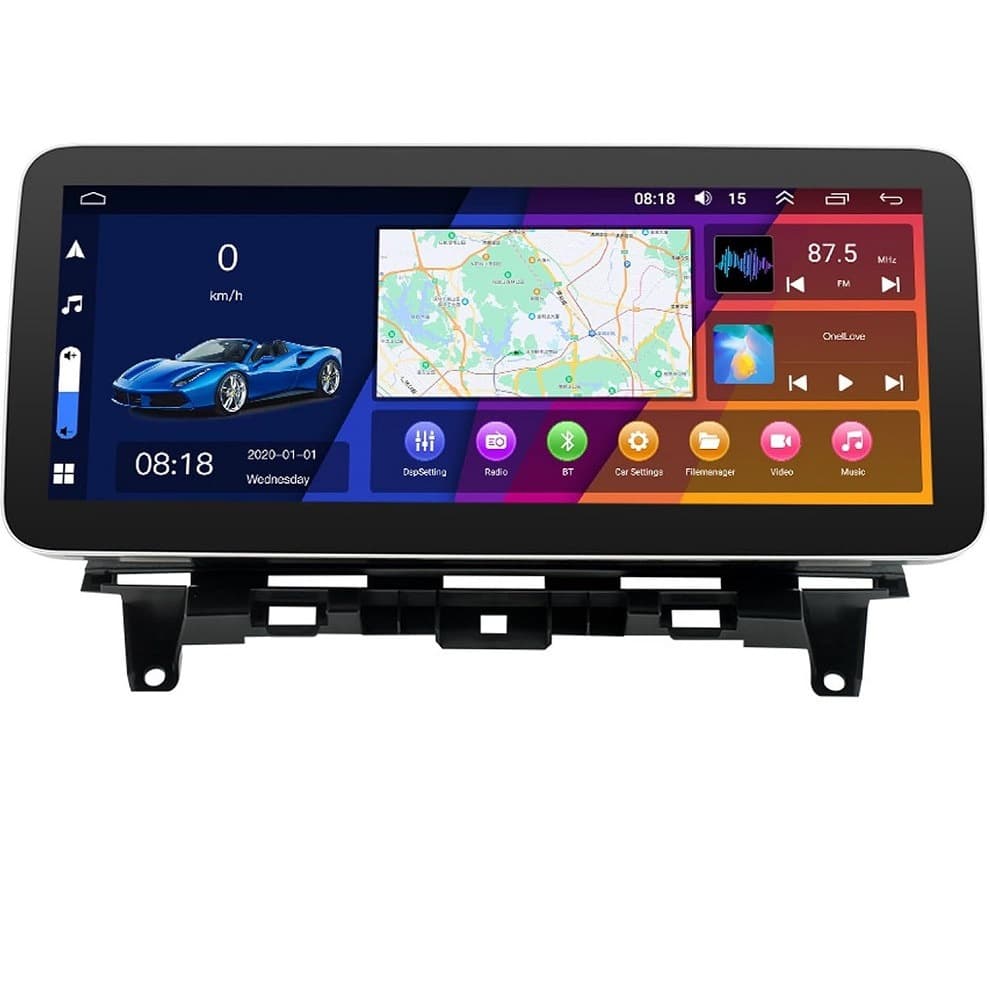 For 08-13 Honda Accord 8th Gen Car Stereo Backup Camera Carplay GPS Navigation