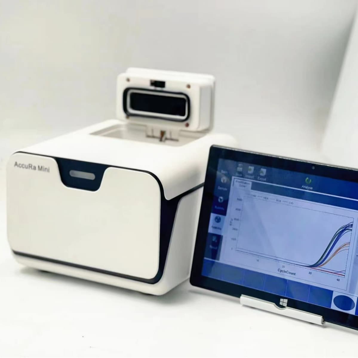 Direct from manufacturer: Real-time quantitative fluorescence PCR instrument for detecting swine, poultry, ruminant diseases, and animal epidemics.
