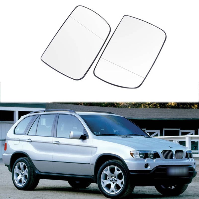 Replacement Heated Side Mirror Glass for BMW X5 E53 1999-2006
