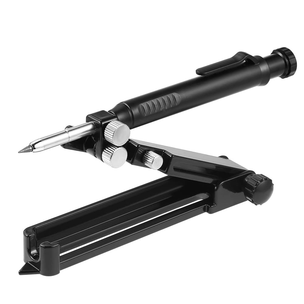 Aluminum Alloy Ruler Measurement Tool Woodworking Angle Gauge Line Drawing Tool Bracket Home Use Non-Standard Measurement Scale