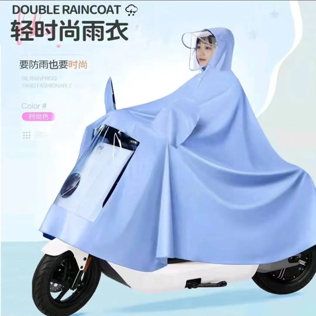Wholesale raincoat and rain pants sets, full-body rain protection, work safety, motorcycle and delivery riding reflective two-piece raincoats, etc.