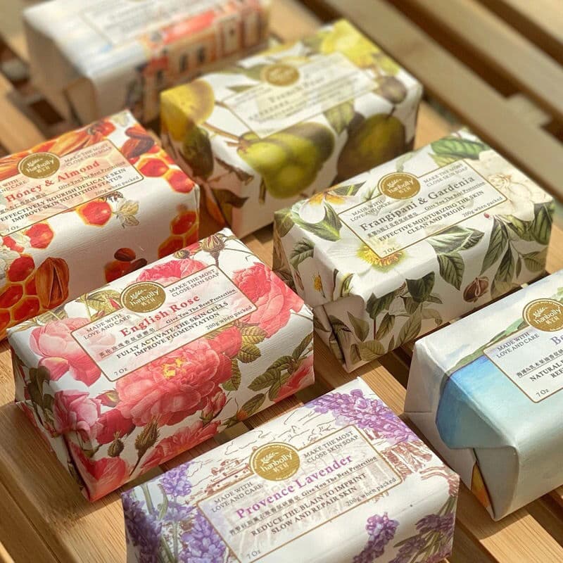 Hanbolly French Fragrance Soap, Handmade Soap Gift Box, Wedding Soap, Factory Wholesale