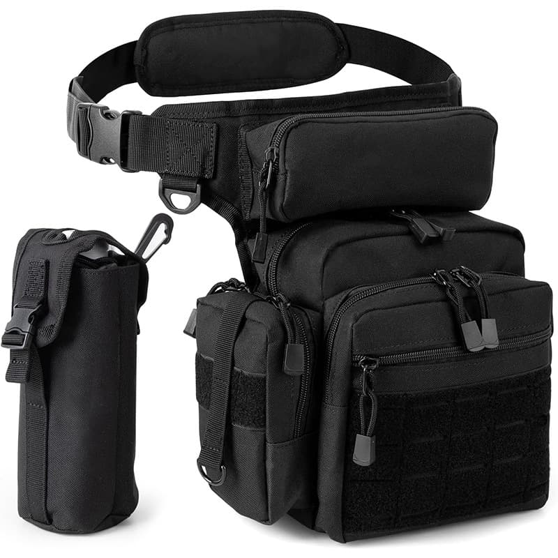 Military fan tactical leg bag men's multi-functional leg hanging outdoor field special forces riding motorcycle leggings bag sports waist bag