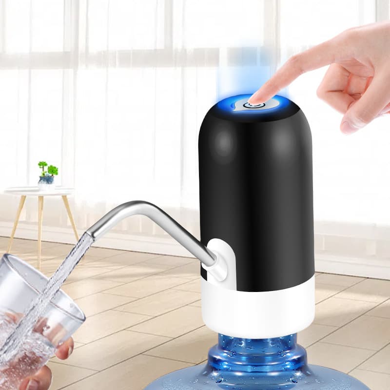 Factory Direct Electric Bottled Water Pump, Smart Charging Water Dispenser for Home Use with Dedicated Barrel Adapter