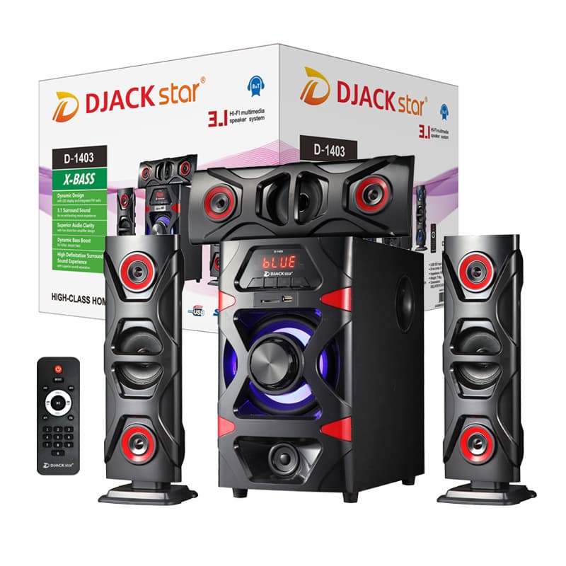3.1 Home Theater System with Subwoofer Surround Sound for Domestic and Foreign Trade Export