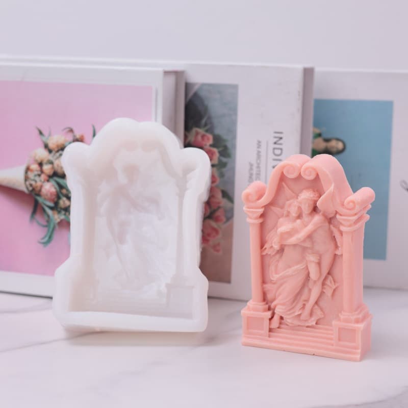 Angel Gate Silicone Mold for DIY Handmade Scented Candle, Aromatherapy Stone Decoration, DIY Gift