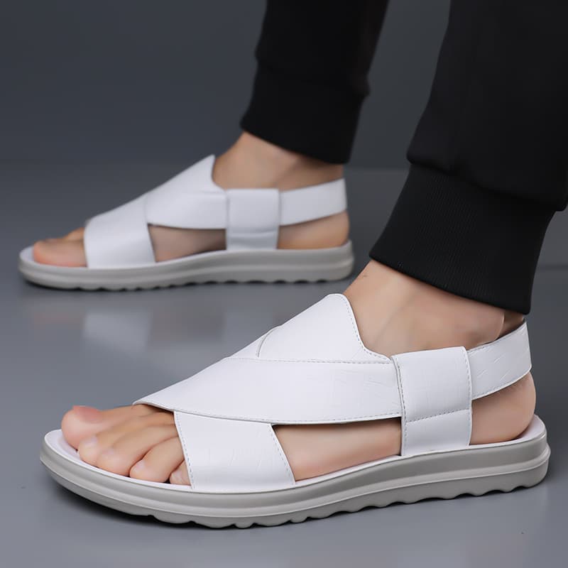 New Summer Cross-Border Plus Size Temu Sandals Beach Shoes Soft Sole Non-Slip Amazon Durable Fashionable Versatile