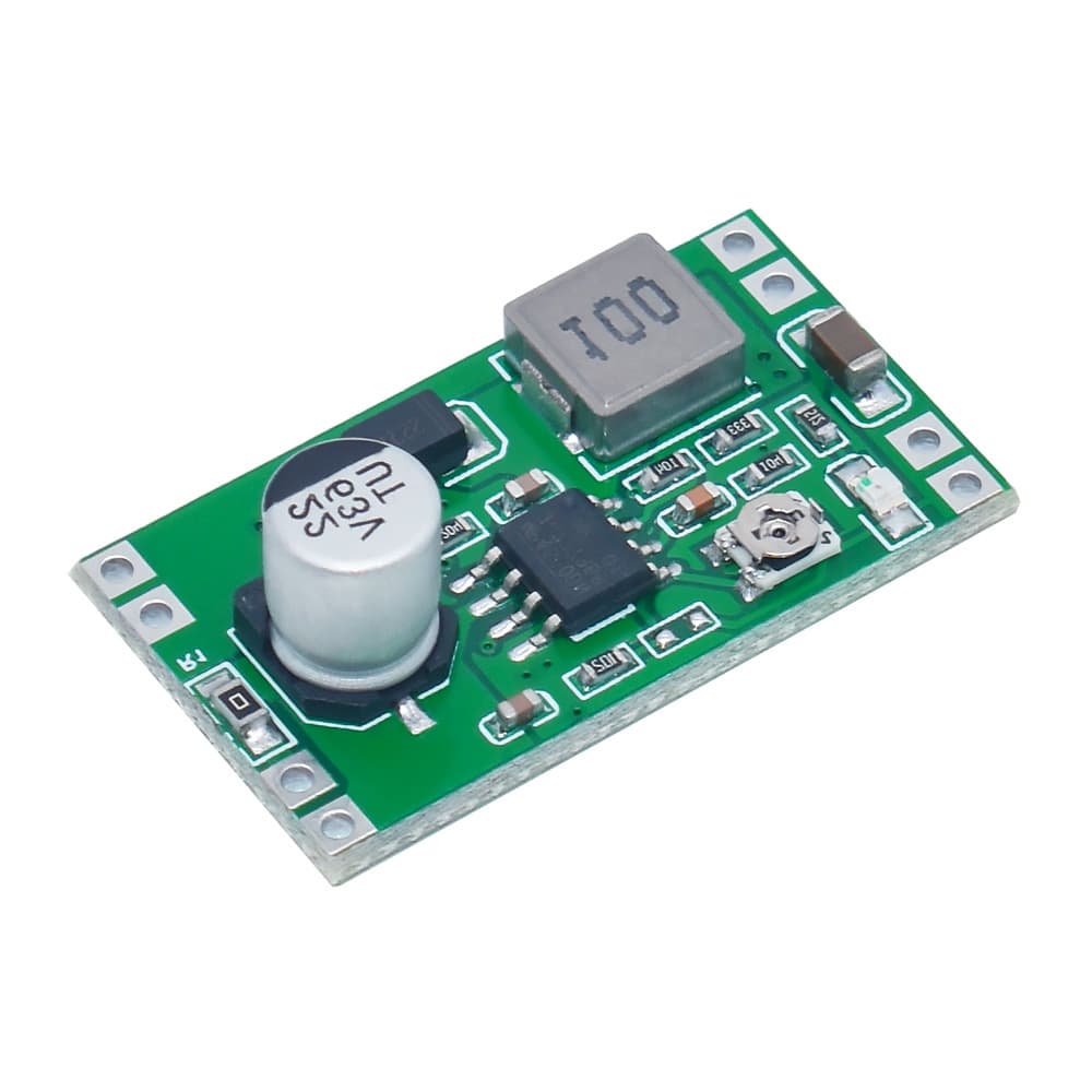 MP4560 DC Step-Down 2A Power Adjustable Module, 24V Fixed to 12V/9V/5V/3V, Input 8-55V