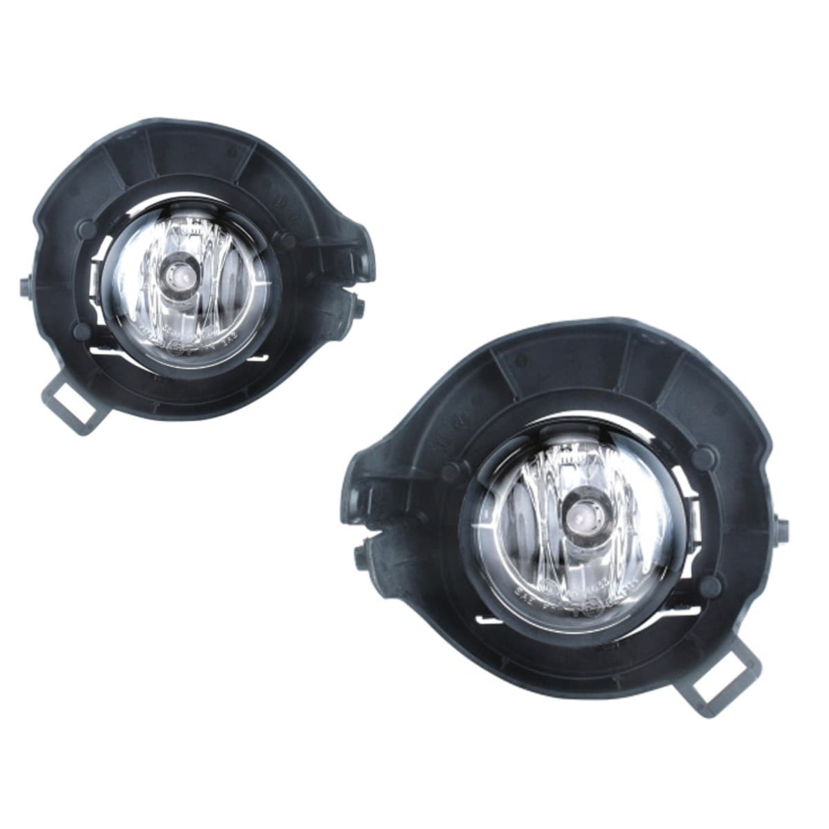 Compatible with 2010-2012 Nissan Pathfinder New Material Ion-Plated Fog Light White Lens NS-066