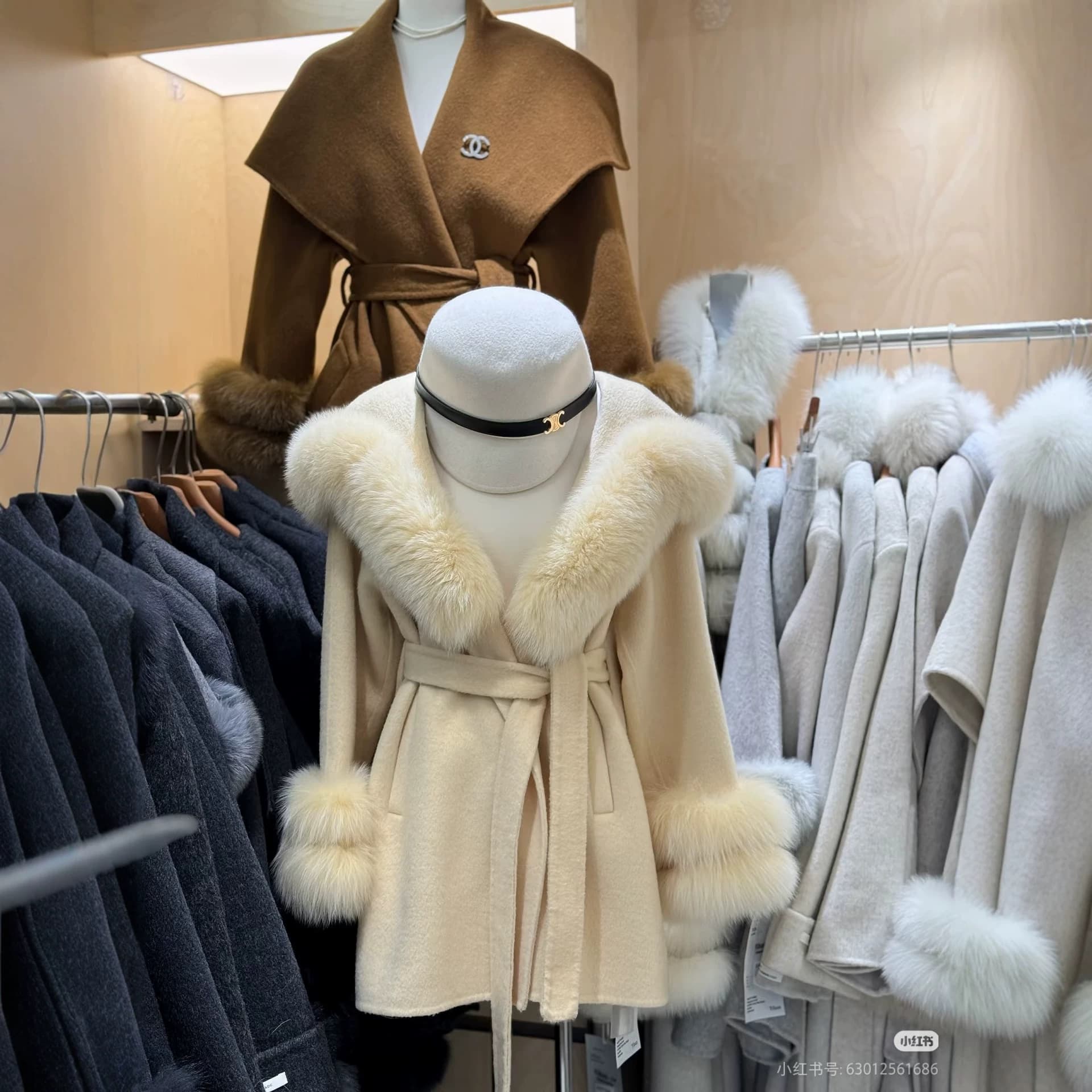 Nanyou New Fall/Winter Double-Faced Wool Cashmere Coat for Women Mid-Length Outerwear Women's Brand Clothing Wholesale