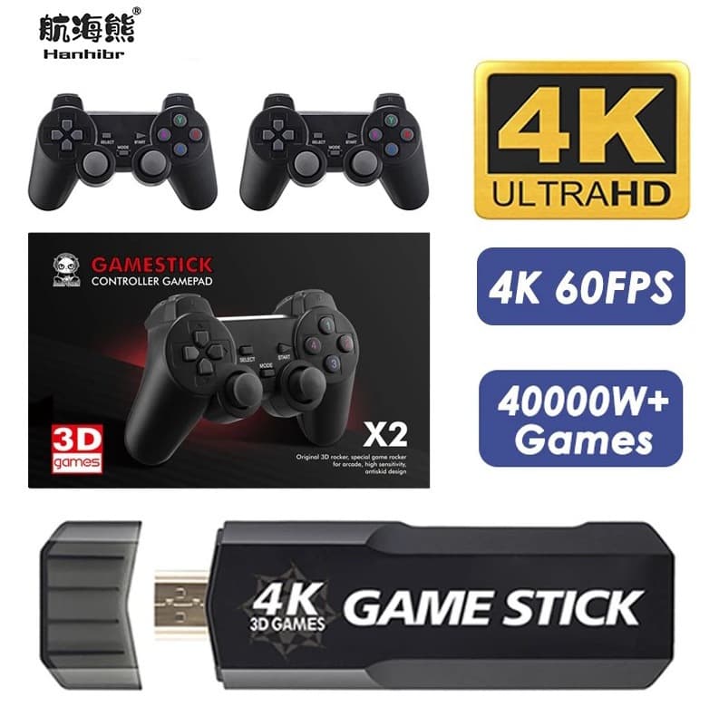 Voyage Bear GD10 HD PSP Home TV Game Console Pandora Game Box 4K Wireless Open Source Game