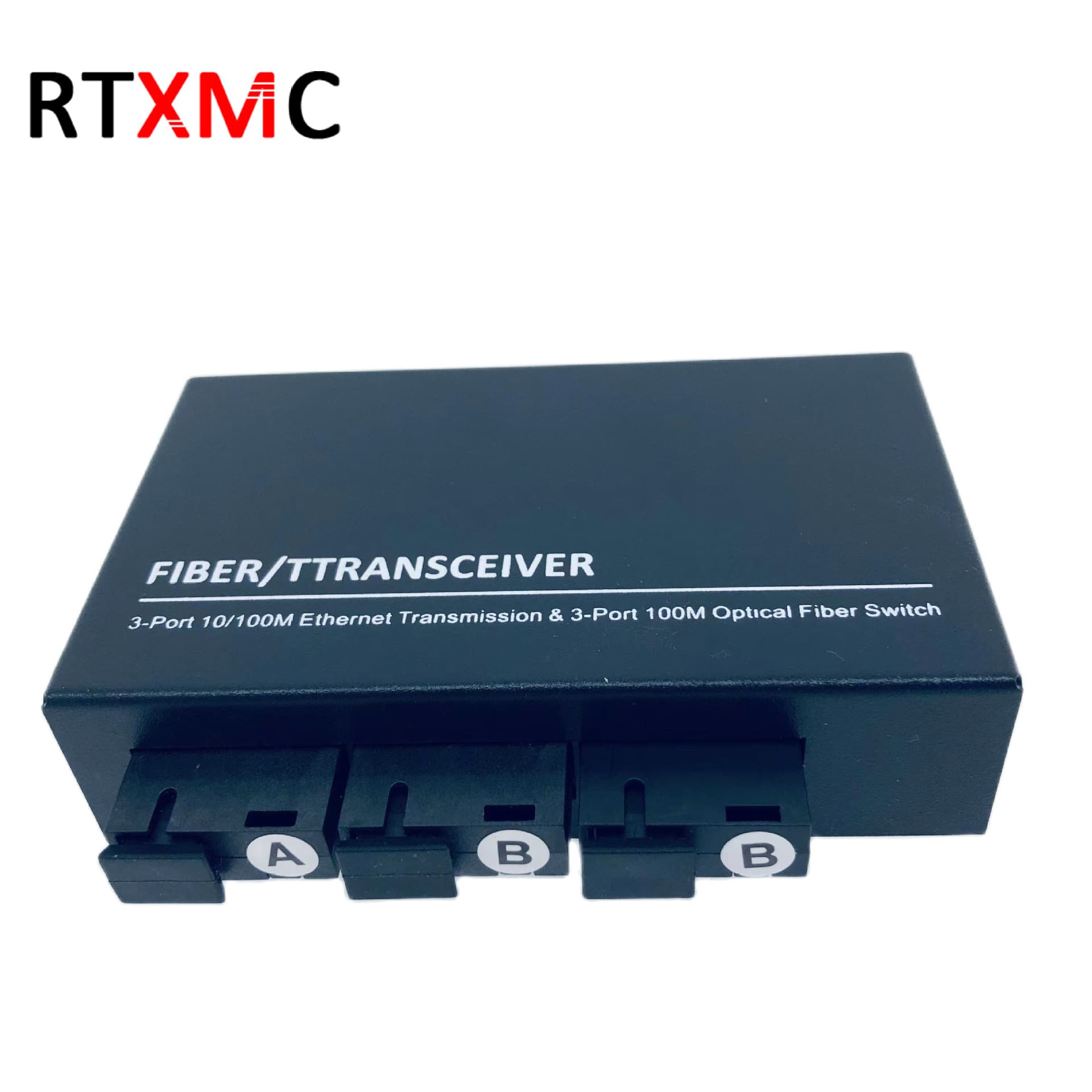 POE 3 optical 3 electrical 100M single mode fiber optic transceiver SC port single fiber optical to electrical converter fiber optic switch Pcba