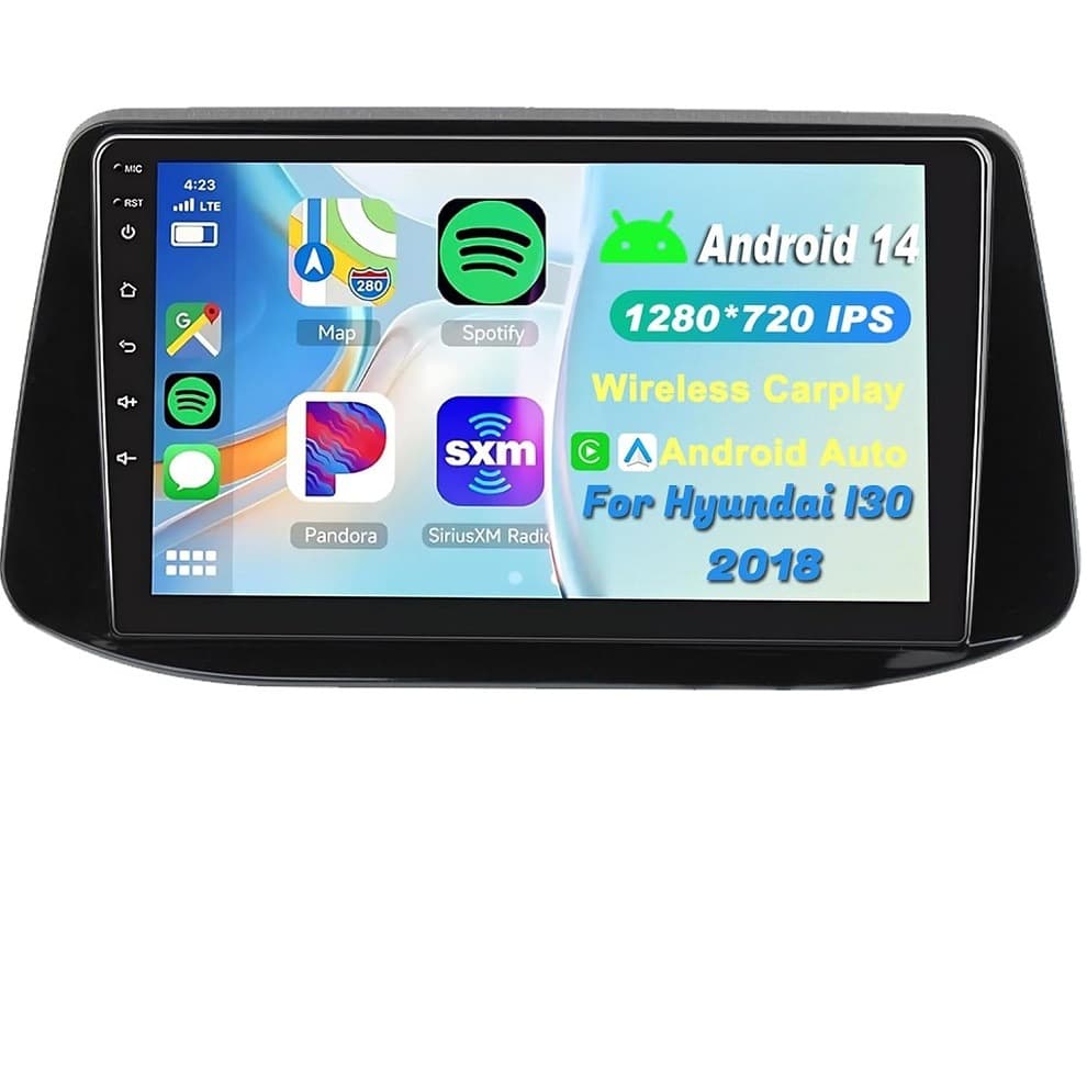 Cross-border Special: Smart Android Large Screen Navigation with Reverse Camera for Hyundai i30