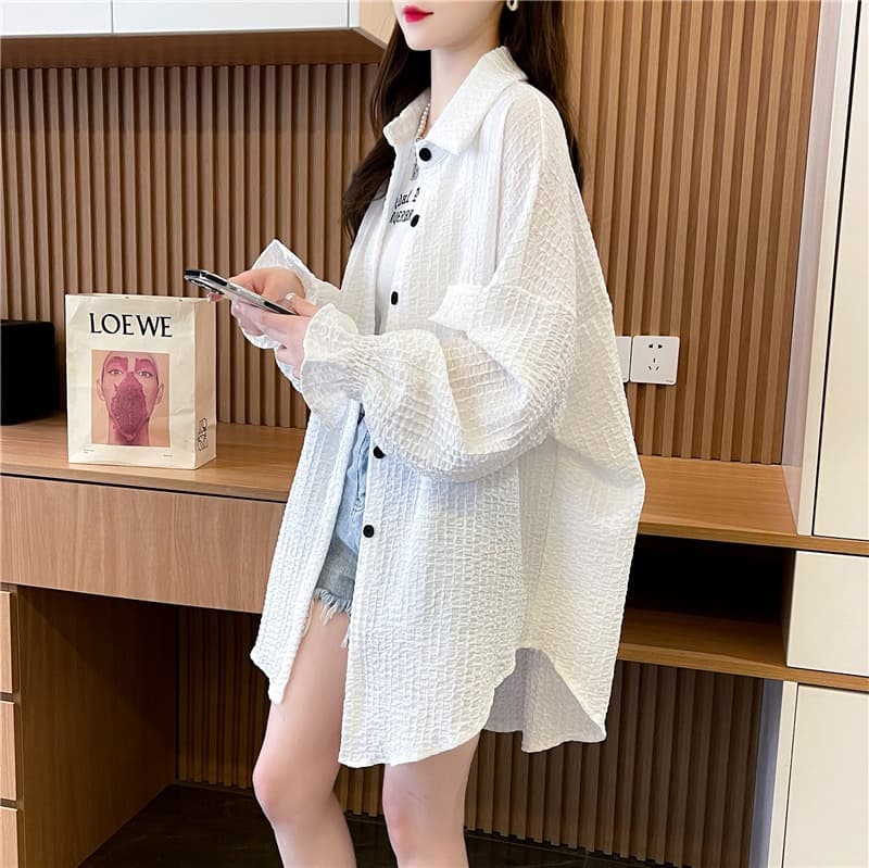 Korean-style Women's Summer New Thin Cardigan Sun Protection Jacket Trendy