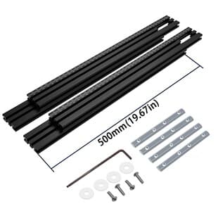 Guide Rail Trimmer Slot Carving Guide Multi-Functional Guide Rail Bracket Woodworking Tool Adjustable Auxiliary Woodworking Tool