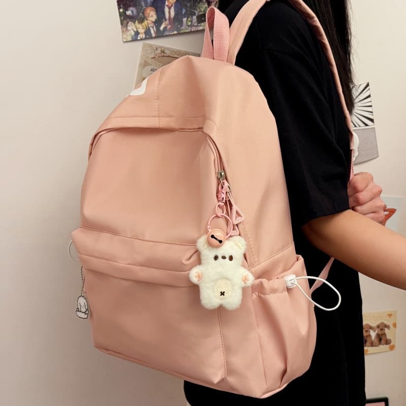 Lightweight Minimalist Backpack New Japanese Style Travel Campus Casual Girls Schoolbag College Student Laptop Backpack