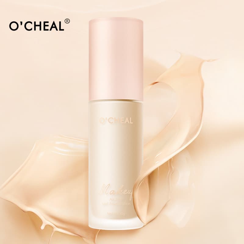 Cross-border Cosmetics O'CHEAL Air Matte Foundation Set Lightweight Hydrating Concealing Non-fading Foundation