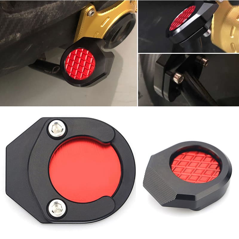 Kickstand Enlarged Base Pad Foot Support for Yamaha NVX155 AEROX155 XMAX250 300 Modification