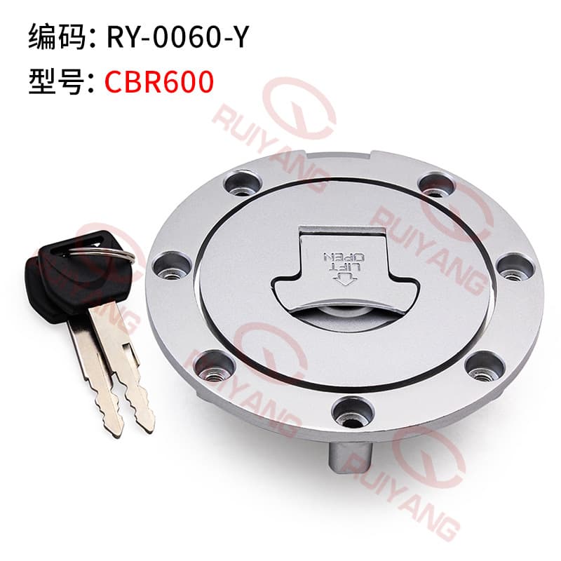 Compatible with Honda CBR600 CBR1000 750 01-06 Ignition Lock Set, Fuel Tank Cap Lock, Full Vehicle Lock Set