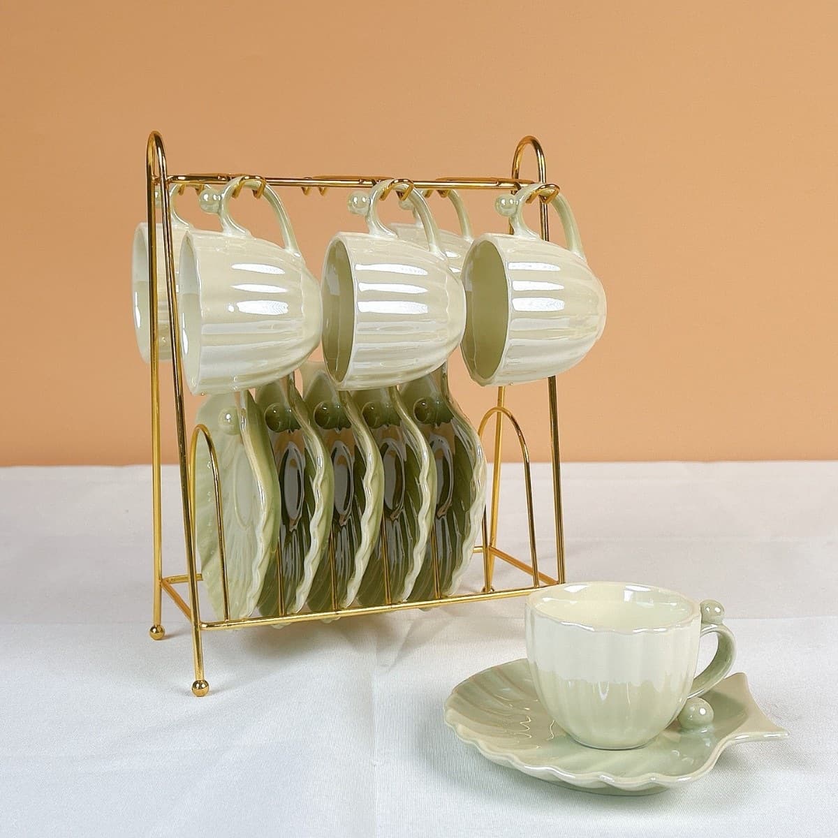 Cross-border supply of Nordic minimalist style coffee cups, Turkish and Arabic exotic coffee cups and saucers sets