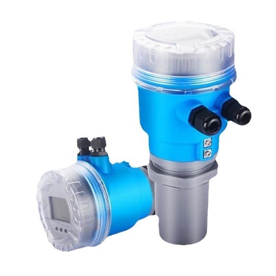 Integrated Ultrasonic Level Meter with LCD Display, 4-20mA Output Liquid Level Gauge