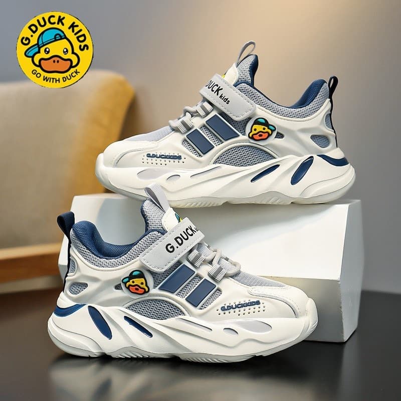 Little Yellow Duck Children's Shoes Winter 2025 Boys Mesh Shoes Kids Girls Sports Shoes Boys Shoes Children Cotton Shoes