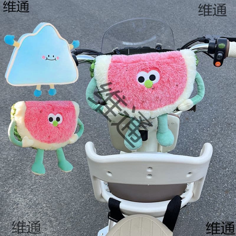 Electric vehicle anti-collision head protection cushion cute battery vehicle child anti-collision wrap infant baby anti-bump head pillow gadget