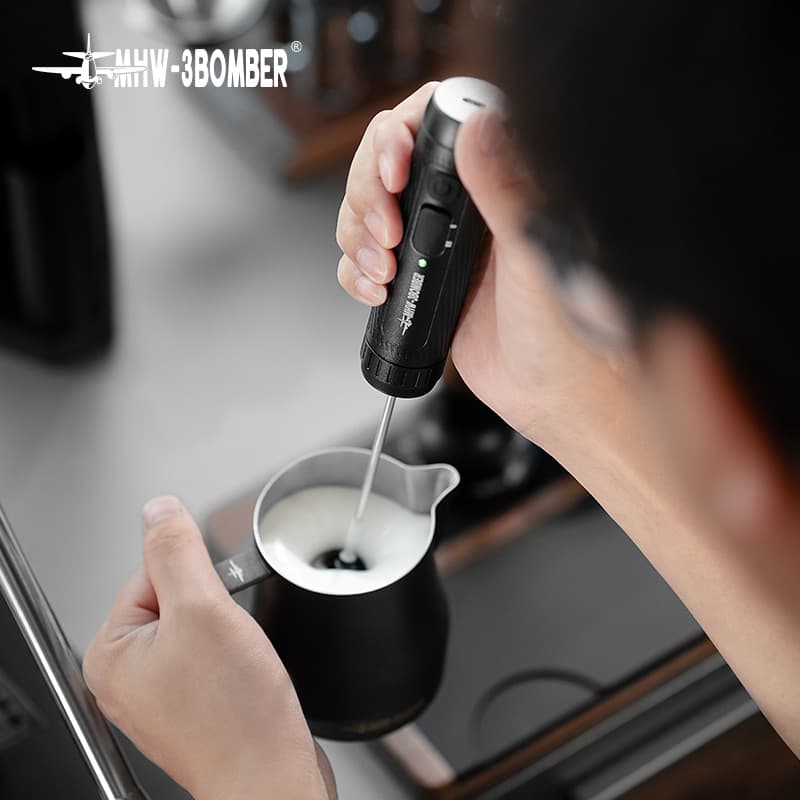 MHW bomber magician handheld electric milk frother coffee latte vat cream stirrer whip stick