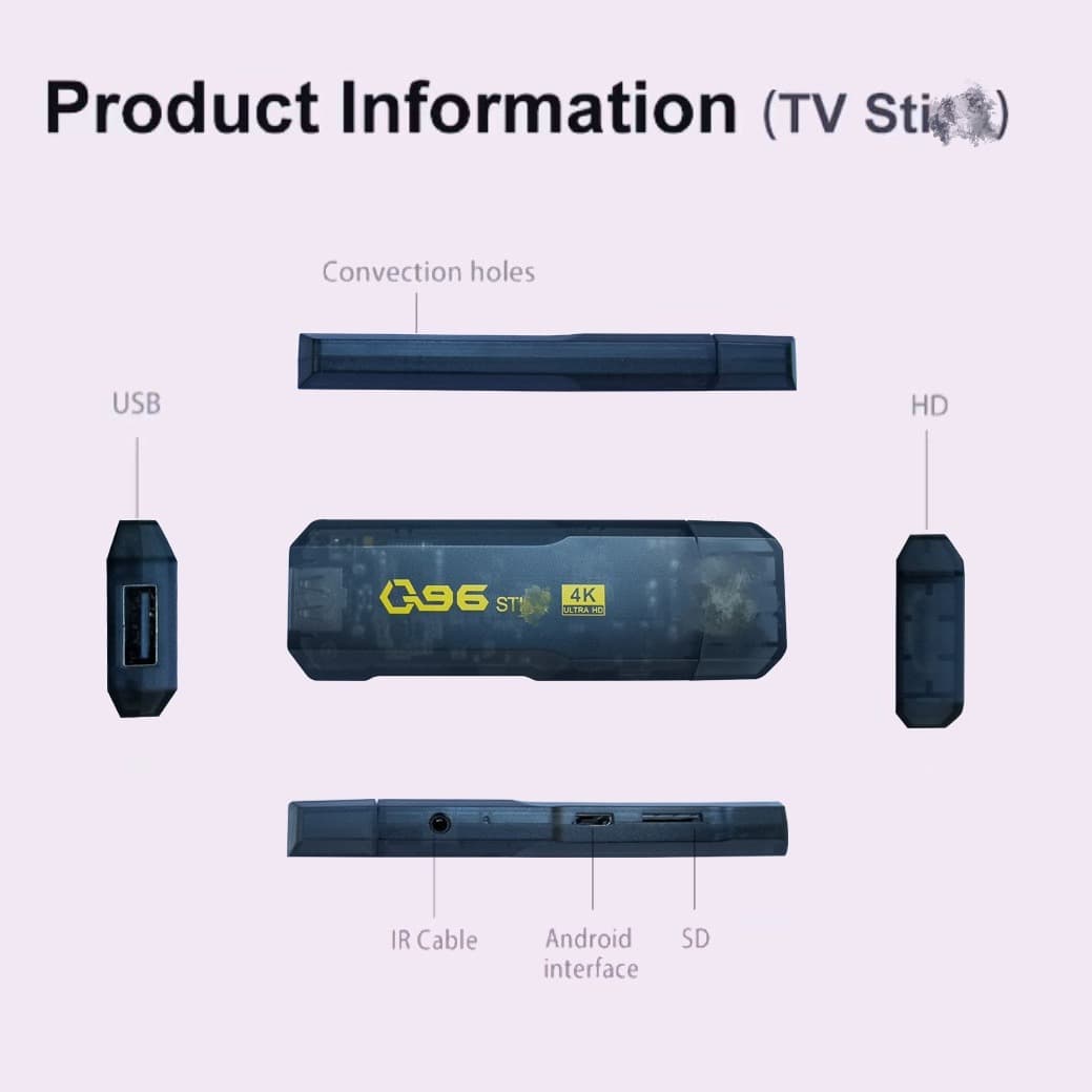 Q96 TV Box Stick Cross-border Network TV Dongle Export Android TV Box