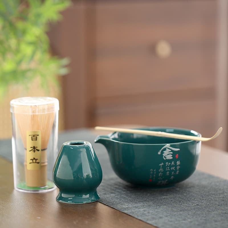 Cross-border Japanese-style Chasen Stand, Matcha Whisk Holder Ceramic Tea Whisk Rest, Tea Set Accessories Wholesale