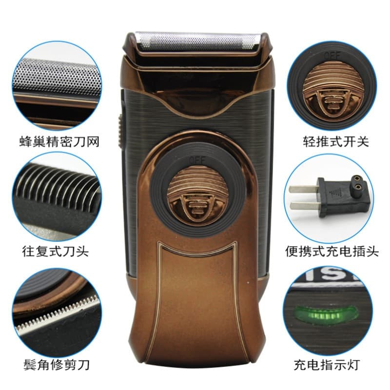 Fenit CW-Q788 electric shaver men's reciprocating shaver portable rechargeable beard shaver wholesale