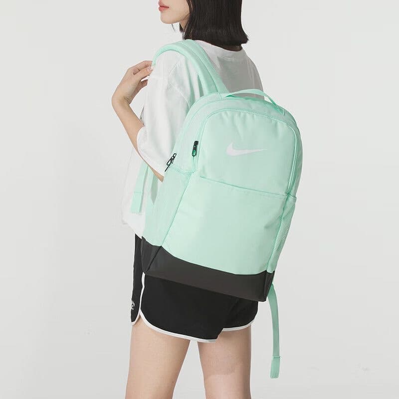 Nike backpack for men and women, student backpack, sports fitness bag, large capacity DH7709, one-piece dropshipping