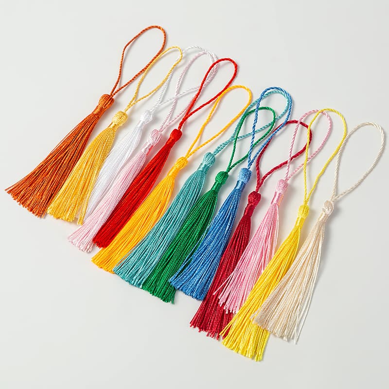 Chinese knot tassels, fan small tassels, pillow hanging balls, bookmark hair accessories, lantern festive tassel materials