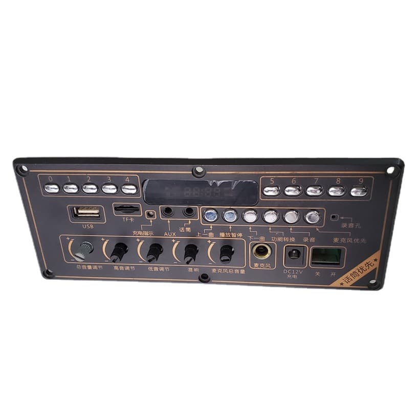 Bluetooth Speaker Amplifier Board Faceplate, Subwoofer Amplifier Panel, Speaker Amplifier Board Faceplate, Amplifier Board Faceplate