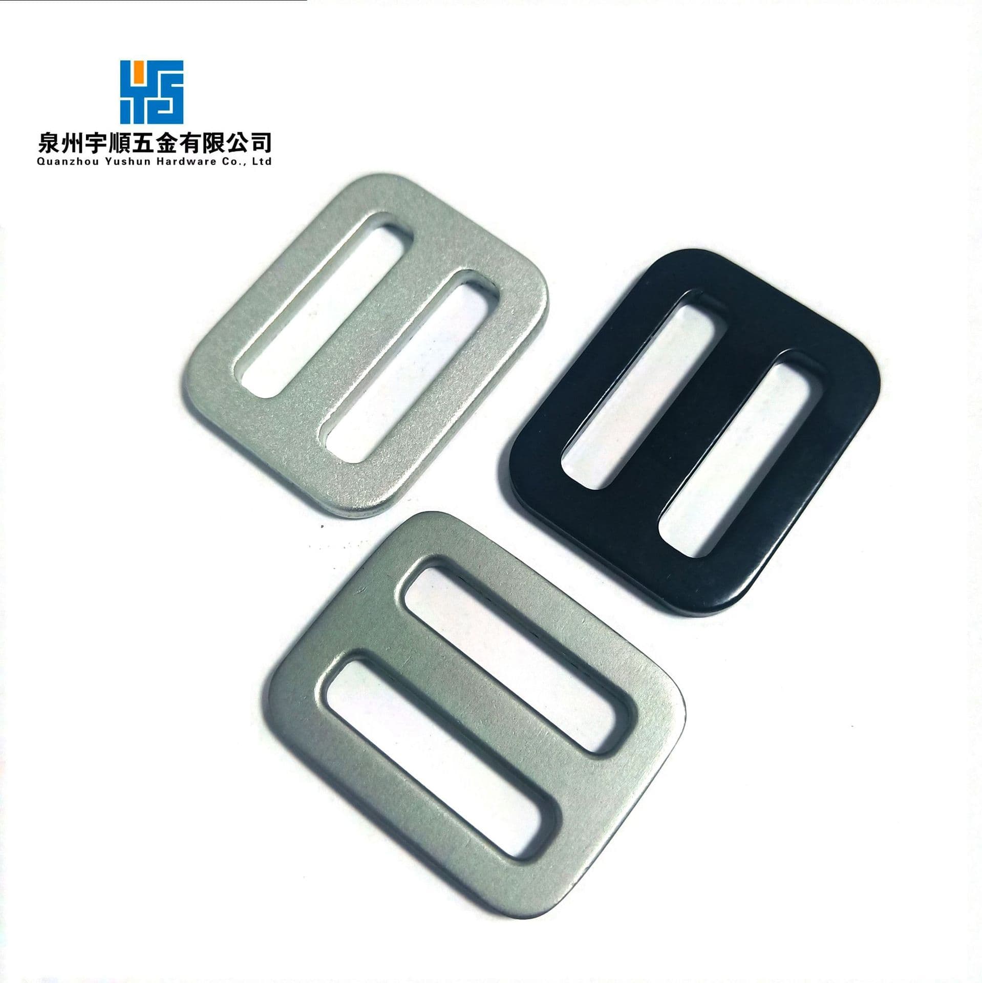 The Manufacturer Supplies Various Square-Shaped Aviation Aluminum Buckles with Internal Diameters of 1 Inch, Metal Adjustment Buckles, and Hardware Accessories for Bags