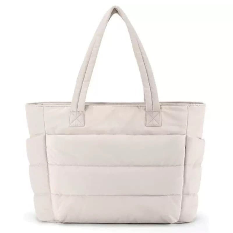 New Cross-Border Large-Capacity Quilted Tote Bag for Women, Yoga & Fitness Storage Bag, Commuter Lightweight Shoulder Bag