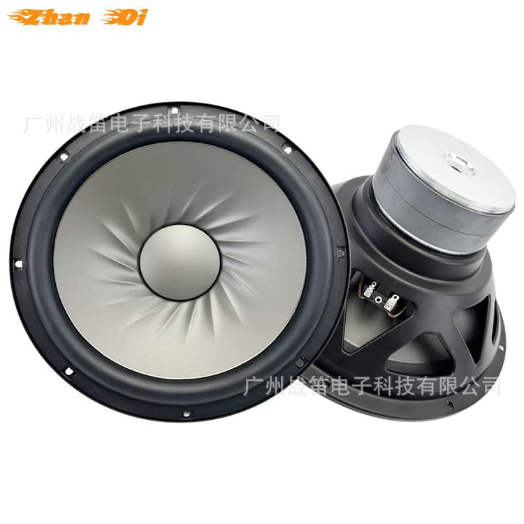 12-inch Car Audio Subwoofer 600W RMS Power 4 Ohm Aluminum Injection Subwoofer