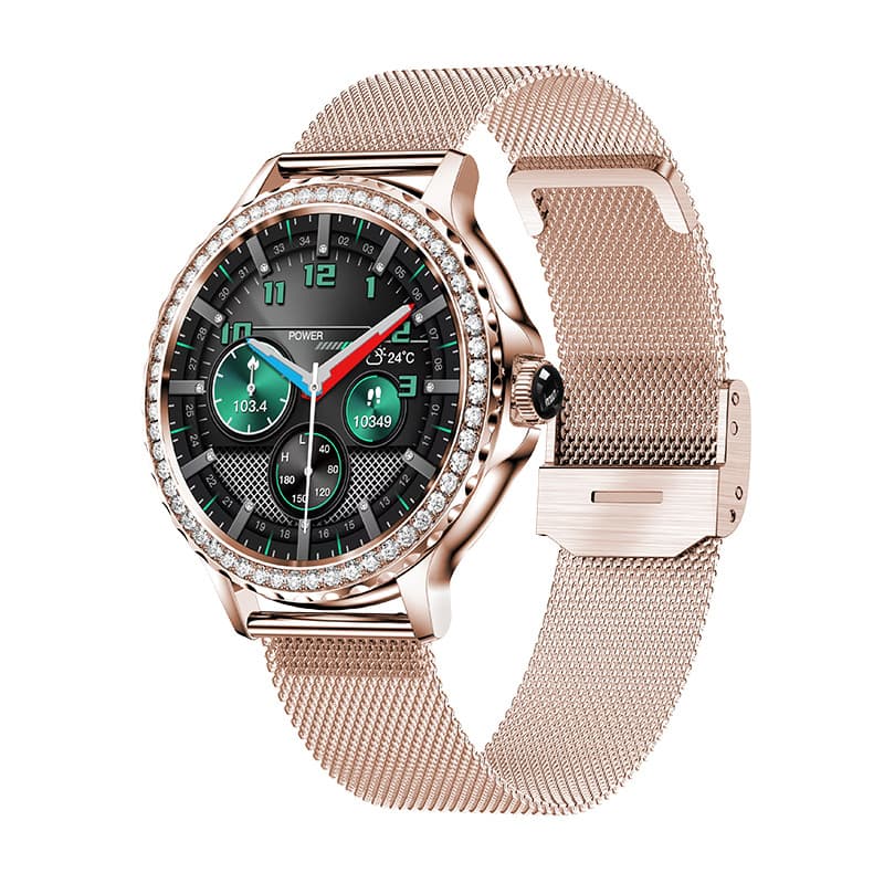 New Nx19 Bluetooth Call Smart Watch for Women with Inlaid Pressure Oxygen Monitoring, 100 Sport Modes, Digital Computer/Smart Watch