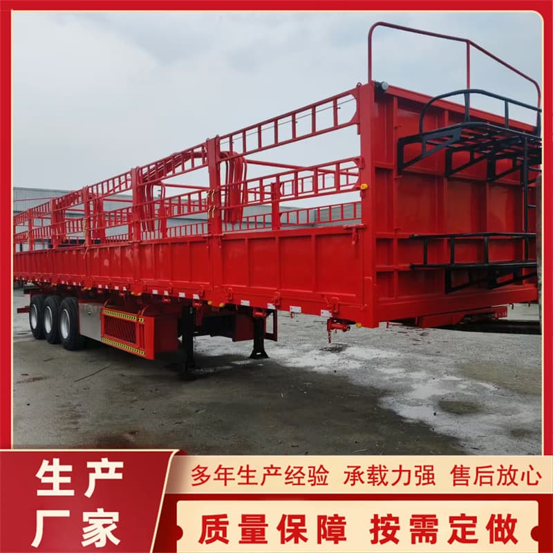13-meter high-side semi-trailer load capacity and weight, cargo compartment size requirements